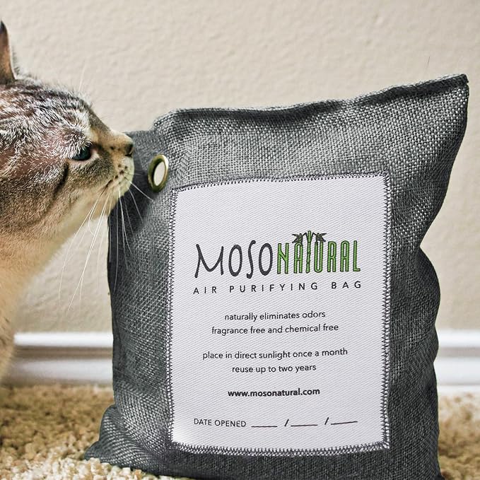 Moso Natural Air Purifying Bag 500g Premium Bamboo Charcoal Odor Absorber - Image 10