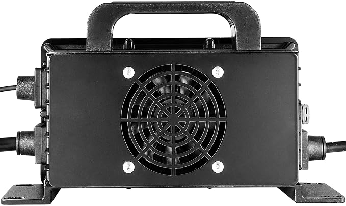 1400W Lead Acid Battery Charger 48 Volt 15 AMP 3-Pin Round Plug Club Car DS and - Image 2