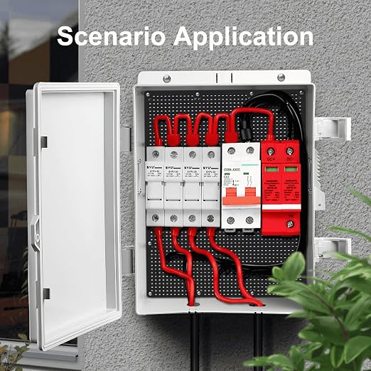 Outdoor Electrical Junction Box, ABS Water Resistant Enclosure - Image 3
