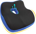 Car Seat Cushion, Ergonomic Memory Foam Car Cushion by Allaboutsla