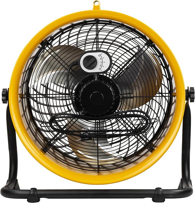 CATERPILLAR 18 inch High Velocity, 3400 CFM, 4 Speed, 360 Degree Metal Heavy - Image 7