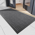 Durable Front Door Mat, Non-Slip Rubber Backing, Stain and Fade Resistant by Naturehydro