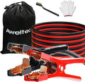 Jumper Cables 6 Gauge 20 Feet Battery Jumper Cables by AWELTEC