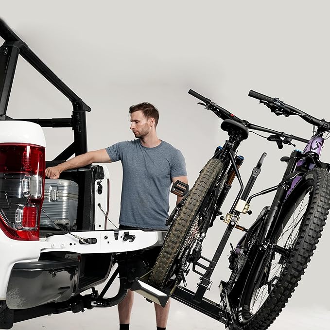 HYPERAX Volt Lift SP -E Bike Hitch Mount Platform Style 2 Bikes Carrier - Image 2