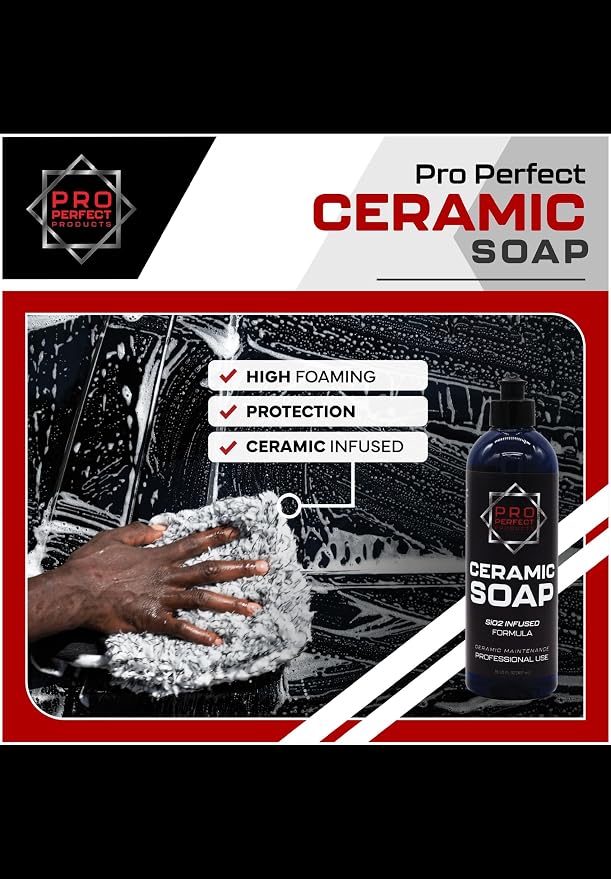 Pro Perfect Ceramic Soap, Professional Car Wash Formula, 5 Gallon - Image 3
