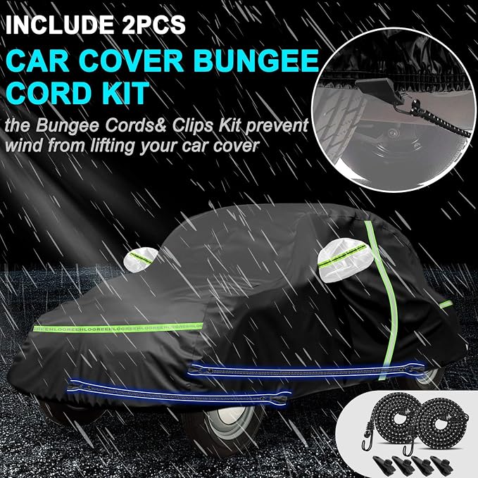 Car Cover for 1960-1980 Beetle Bug Sedan 2-Door, Full Exterior Car Covers for - Image 6