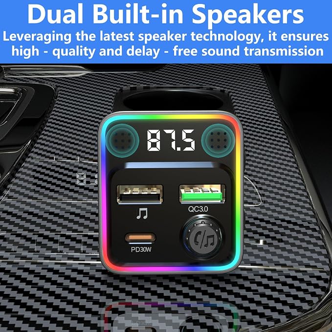 Bluetooth FM Transmitter for Car - Image 5