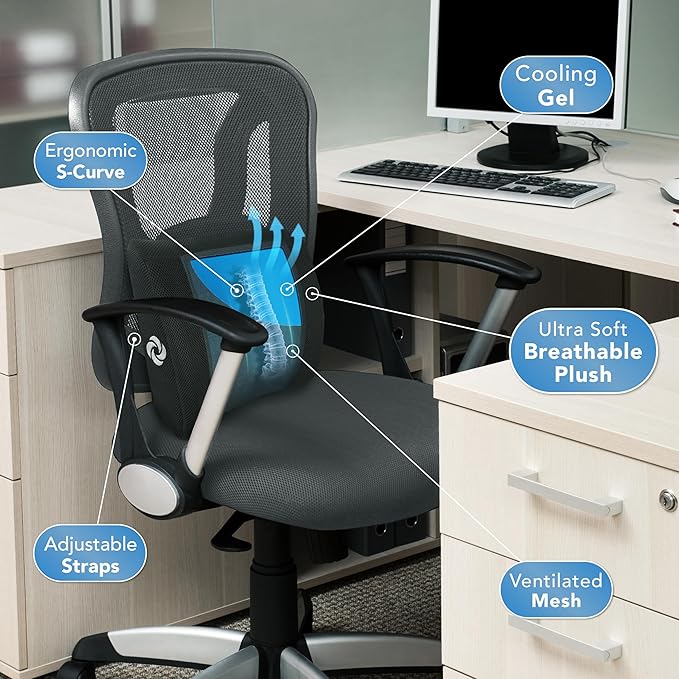 SAMSONITE, cooling gel, lumbar support pillow - Image 6