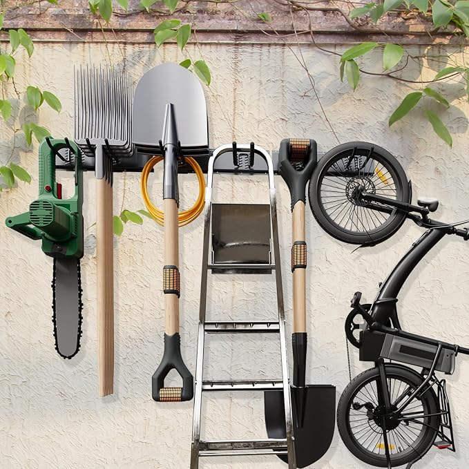 Garage Tool Organizer Wall Mount 48", Garage Wall Organizer 400 lbs, Heavy Duty - Image 8