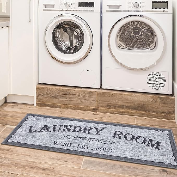 Ottomanson 20" x 59" Laundry Room Rug by Ottomanson