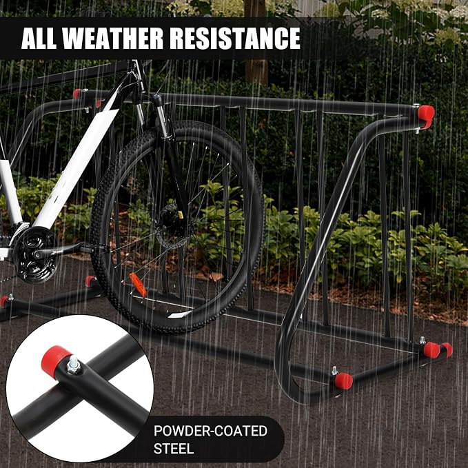 Commercial Grid Bike Rack for 5 Bikes - Image 5