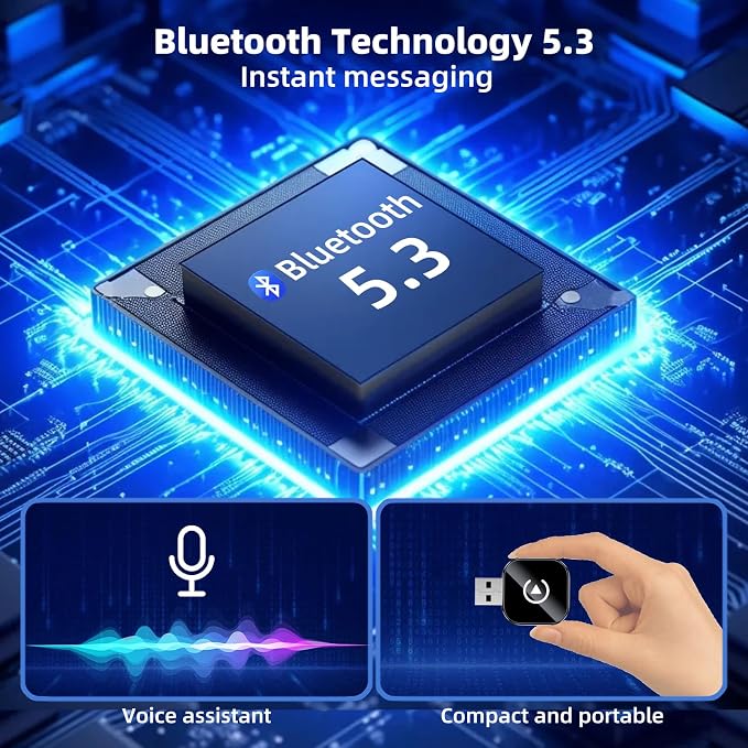 Wireless CarPlay Adapter for iPhone, Convert Wired to Wireless CarPlay Adapter - Image 6