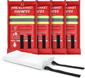 Emergency Fire Blanket, 39.4X 39.4inch Fire Extinguisher Blanket by FIREWESS