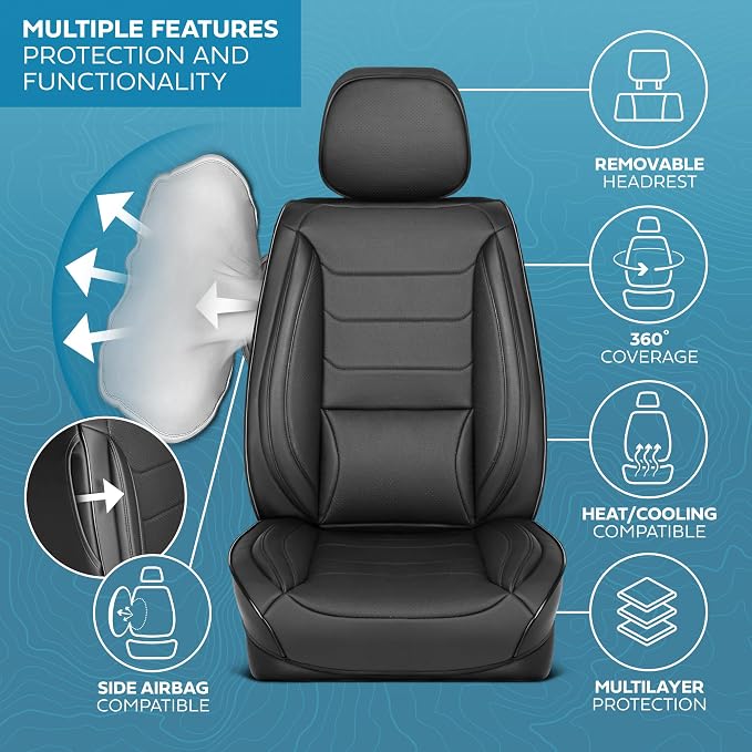 Elite Edition Faux Leather Seat Covers - Image 4