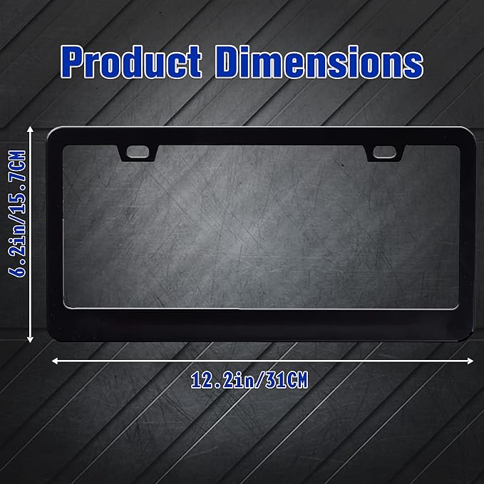 John 3:16 Jesus Loves You License Plate Frame Christian License Plate Frames - Image 4