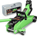DNA MOTORING Low Profile Hydraulic Trolley Service/Floor Jack, 1.5 Ton Capacity by DNAMOTORING-Tools
