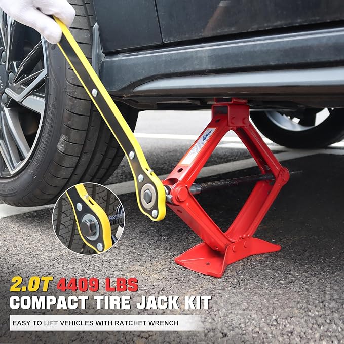IMAYCC Car Jack Kit Scissor Jack - Image 3