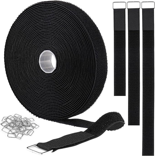 1"x32ft Hook and Loop Straps by YMCRLUX