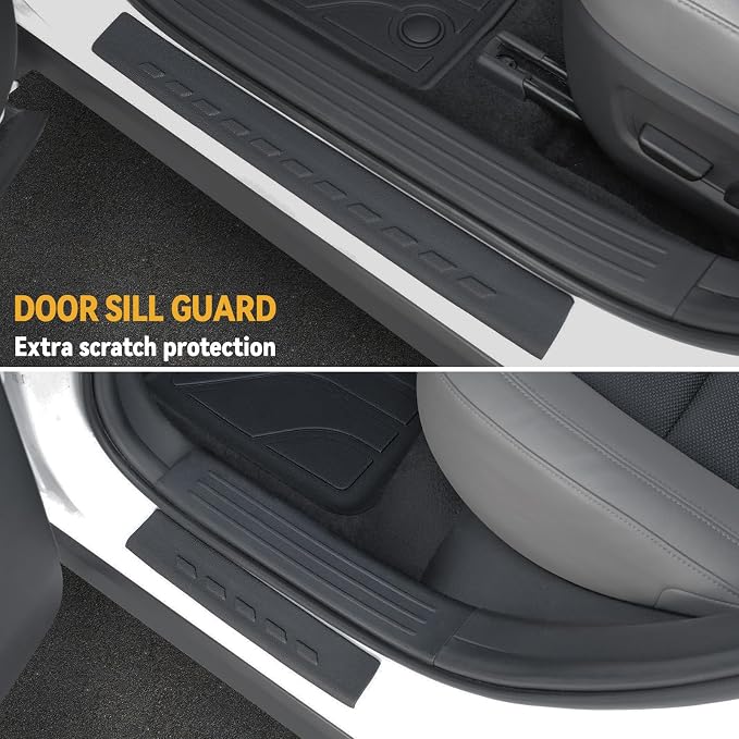 Floor Mats Set for 2023 2024 2025 Mazda CX-50 Gas, Full Coverage All Weather - Image 5