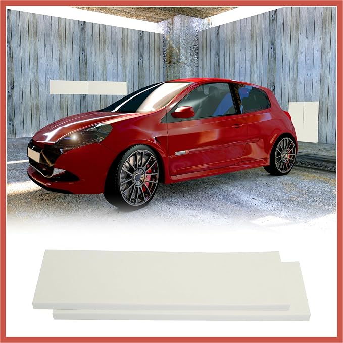 ACROPIX 400x120x15mm 2pcs Car Garage Wall Guard Door Bumper Protector Anti - Image 2
