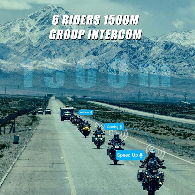 FreedConn R3 PRO Motorcycle Helmet Bluetooth Headset - Image 3