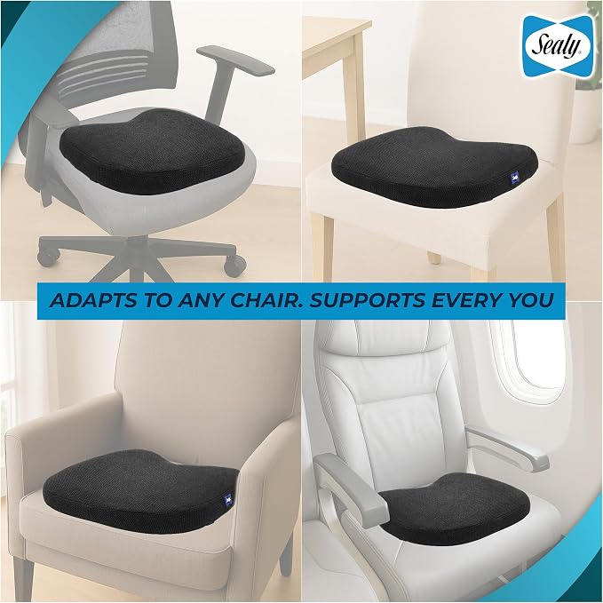 Sealy Memory Foam Car Seat Cushion – Gel Seat Cushions - Image 9