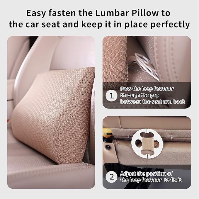 Memory Foam Lumbar Support Pillow - Image 5