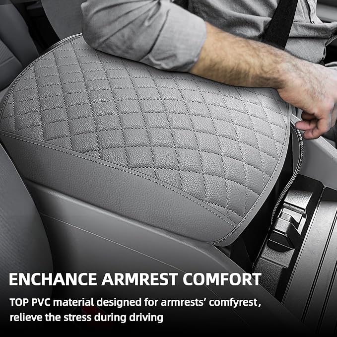 Center Console Cover Fit for 2009-2015 Pilot, Comfortable Armrest Cover - Image 3