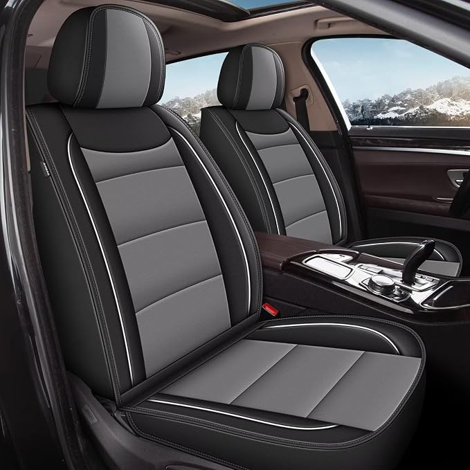 YORKNEIC 2 Front Seat Covers Fit by YORKNEIC