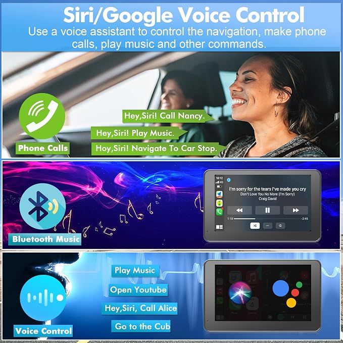 Portable Carplay Screen for Car - Image 3