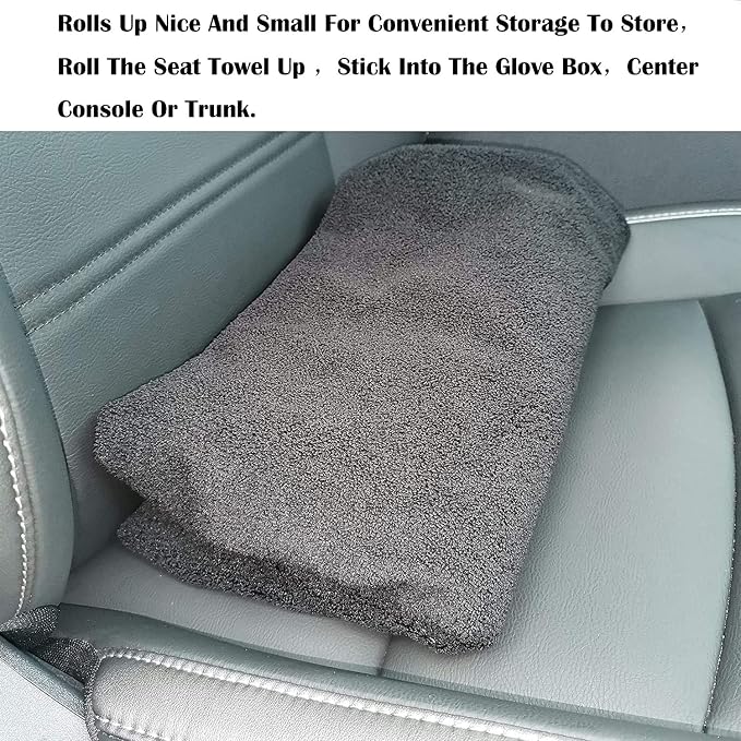Car Seat Cover Protector Front Seats, - Image 7