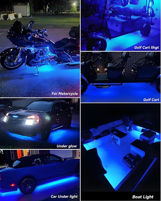 Keiurot 12V Led Light Strip 32CM Waterproof Light Strips - Image 4