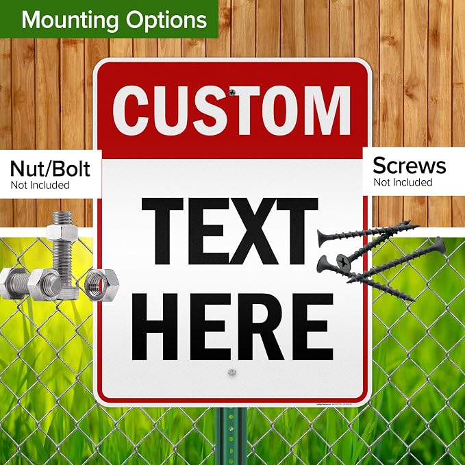 Custom Sign, Custom Sign for Business, Indoor/Outdoor use. 24x30 Inches - Image 5