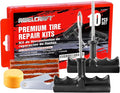Economical Tire Repair Kit to Fix Punctures and Plug Flats, 10-Piece Value Pack by AWELCRAFT