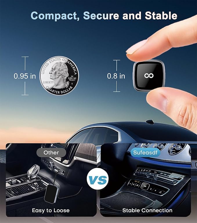 CarPlay Wireless Adapter, Compatible - Image 4