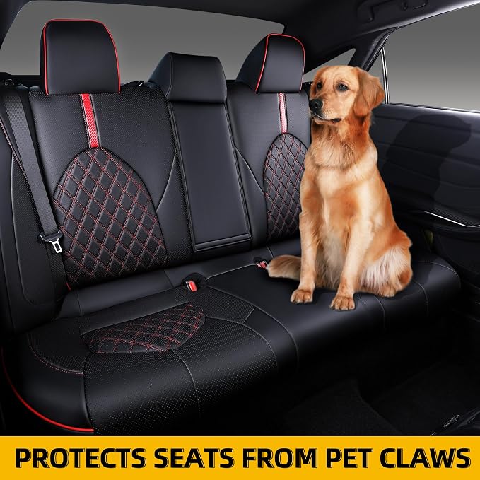 Custom Fit Camry Seat Covers for Toyota Camry LE, SE Nightshade 2018-2024 Full - Image 5
