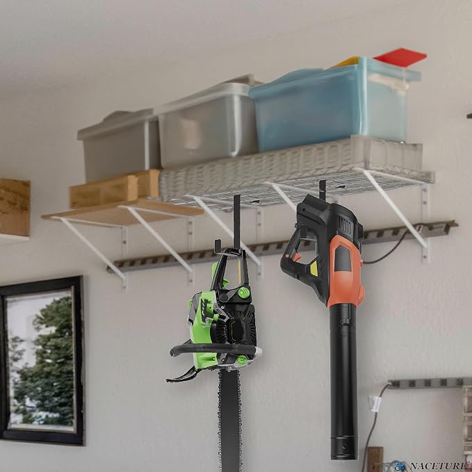 Bike Hooks for Garage Ceiling Mount Rack – Heavy Duty 4X8 Overhead Garage - Image 6