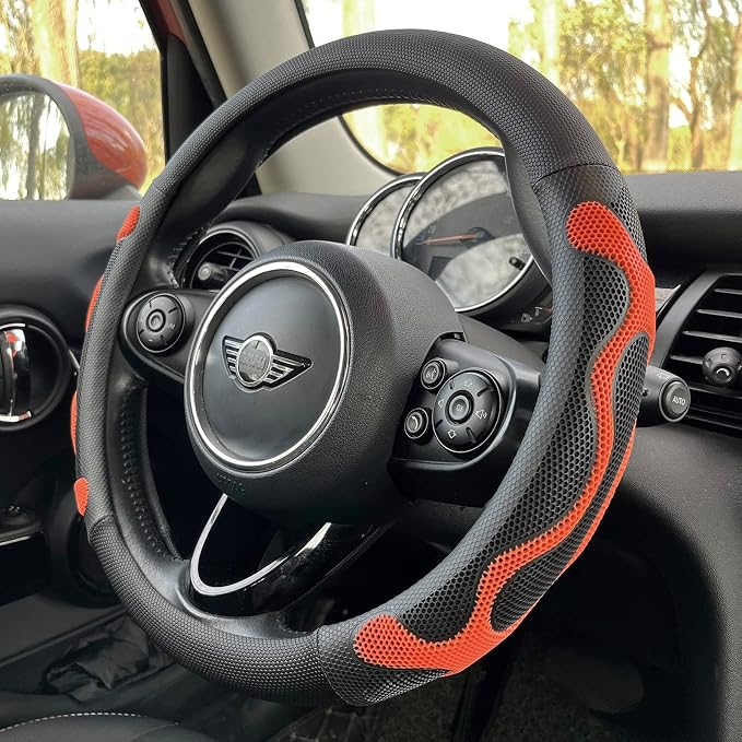PINCTROT Comfy Grip Steering Wheel Cover, Anti-Slip Design, Universal 14.5-15 by PINCTROT