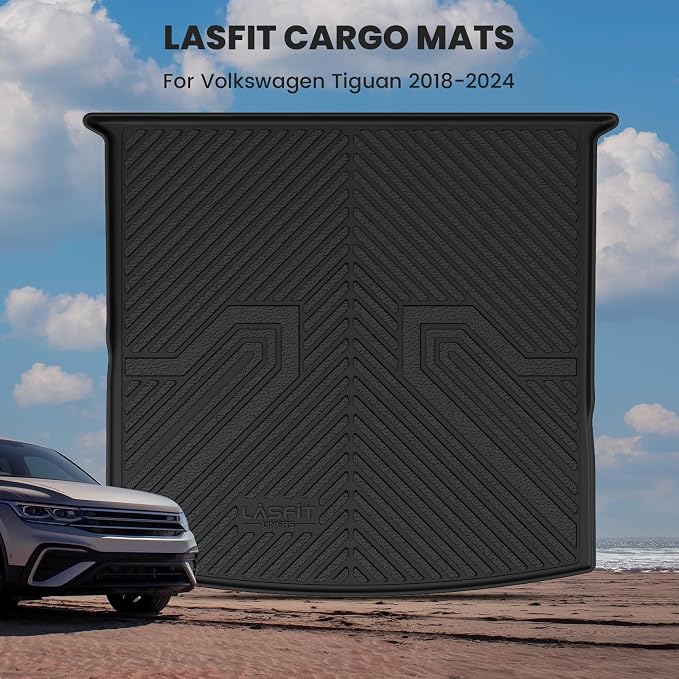 LASFIT Cargo Mat for Volkswagen Tiguan 2018-2024（Fit 5 Seats Not Fit 7 Seats） - Image 2
