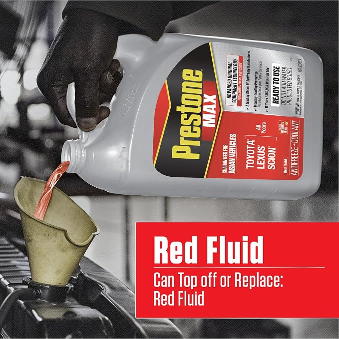 Prestone AF6210 MAX Asian Vehicles Anti-Freeze and Coolant, 1 Gallon - Image 7