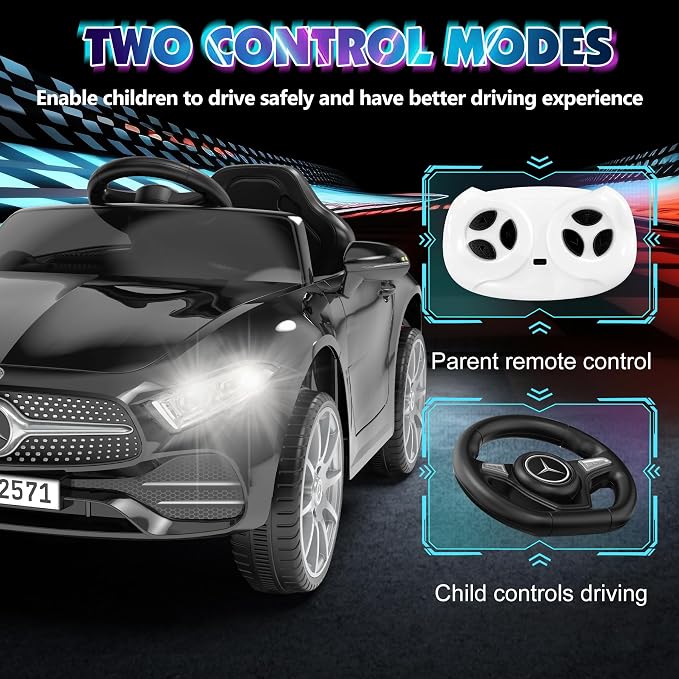 12V Kids Ride On Car with 2.4G Remote Control, Battery Powered Electric Car - Image 3