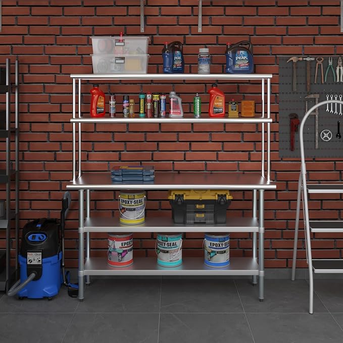 Amgood Stainless Steel Work Table - Image 7