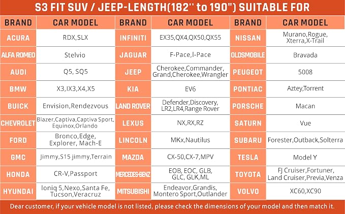 SUV Car Cover Waterproof All Weather Protection - Image 7