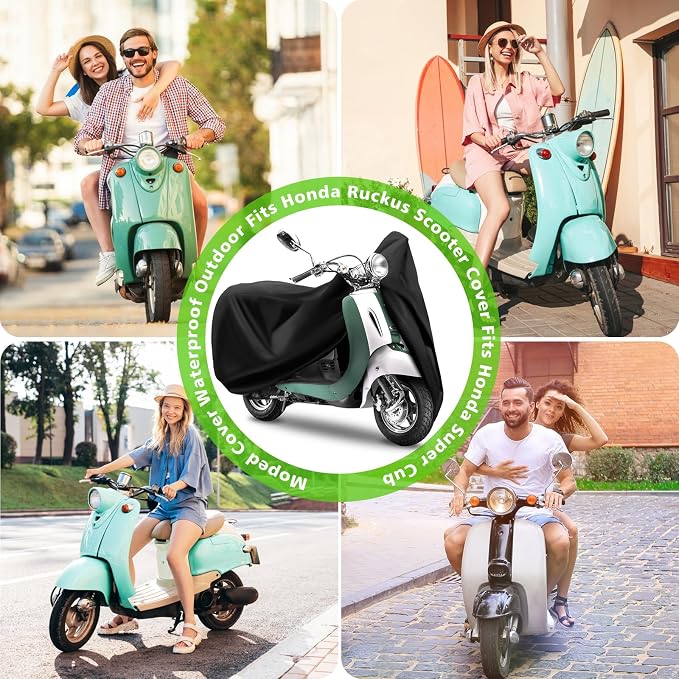 COVERVIN Scooter Waterproof Cover Outdoor, Moped Cover & Vespa Cover - Image 7