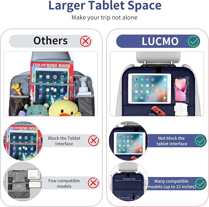 LUCMO Car Backseat Organizer - Image 4