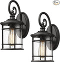 Emliviar Modern Porch Lights 2 Pack by EMLIVIAR
