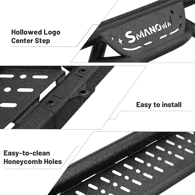 Running Boards Compatible with Vehicle 2004-2025 Nissan Titan Crew Cab - Image 7