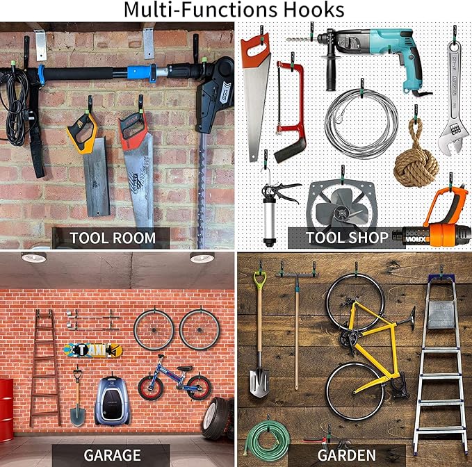 Steel Garage Storage Hooks - Image 4