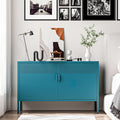 2 Door Storage Sideboard, Metal Storage Cabinet by Washsemba