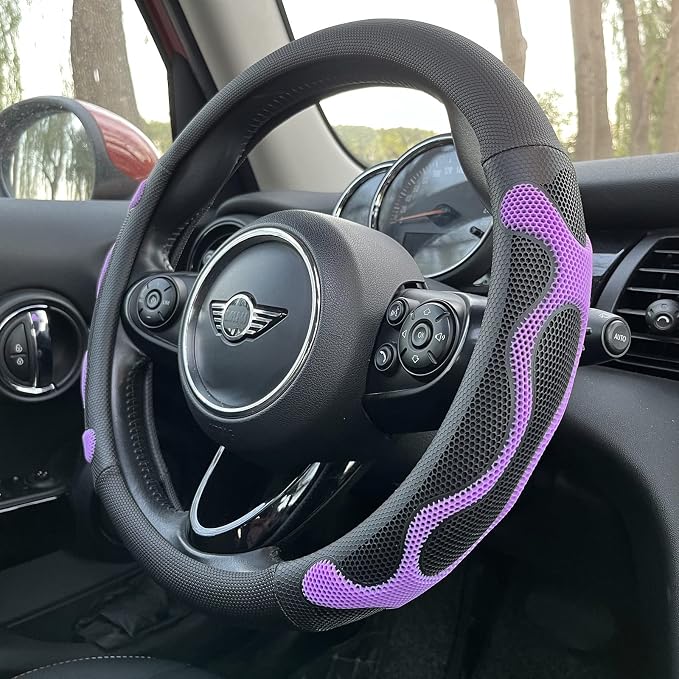 PINCTROT Comfy Grip Steering Wheel Cover, Anti-Slip Design, Universal 14.5-15 by PINCTROT